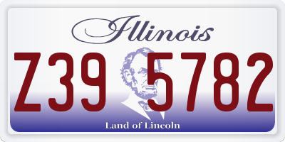IL license plate Z395782