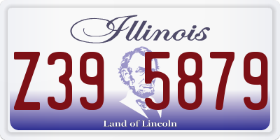 IL license plate Z395879