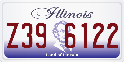 IL license plate Z396122