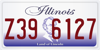 IL license plate Z396127