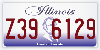 IL license plate Z396129