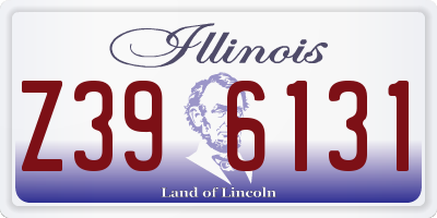 IL license plate Z396131