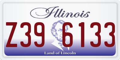 IL license plate Z396133