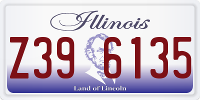 IL license plate Z396135