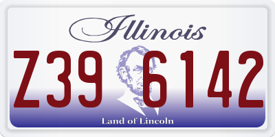 IL license plate Z396142