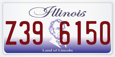 IL license plate Z396150