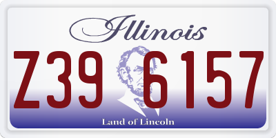IL license plate Z396157