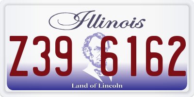 IL license plate Z396162