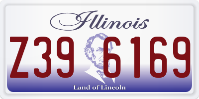 IL license plate Z396169