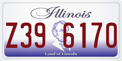 IL license plate Z396170