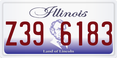 IL license plate Z396183