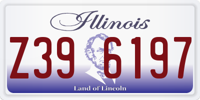 IL license plate Z396197