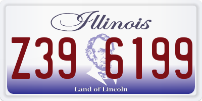 IL license plate Z396199