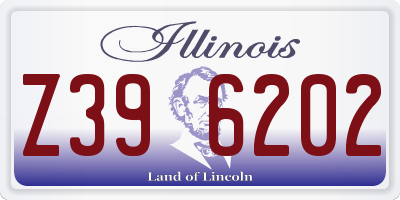 IL license plate Z396202