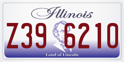 IL license plate Z396210