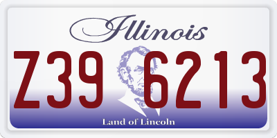 IL license plate Z396213