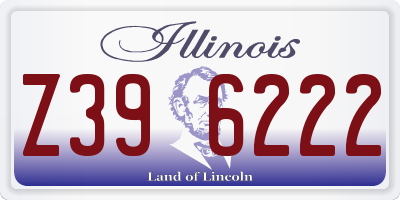 IL license plate Z396222