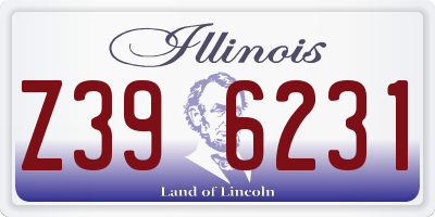 IL license plate Z396231