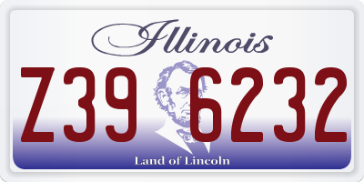 IL license plate Z396232