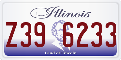 IL license plate Z396233
