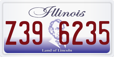 IL license plate Z396235