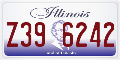 IL license plate Z396242