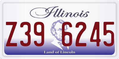 IL license plate Z396245