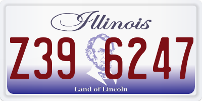 IL license plate Z396247