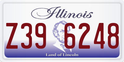 IL license plate Z396248
