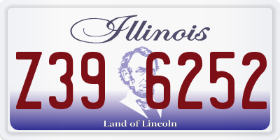 IL license plate Z396252