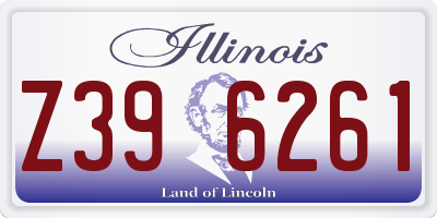 IL license plate Z396261