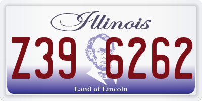 IL license plate Z396262