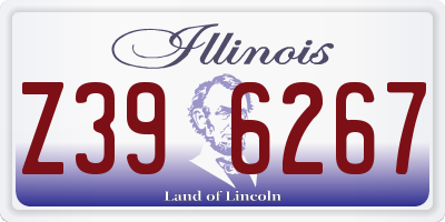 IL license plate Z396267