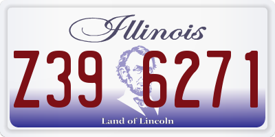 IL license plate Z396271