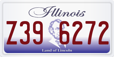 IL license plate Z396272