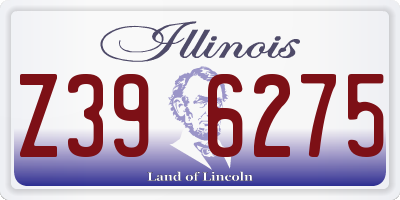 IL license plate Z396275