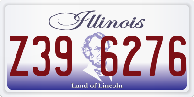 IL license plate Z396276