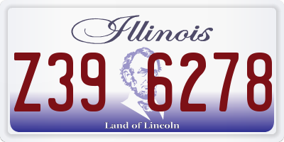 IL license plate Z396278