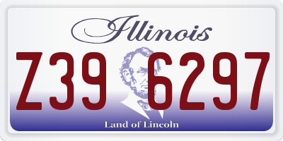 IL license plate Z396297