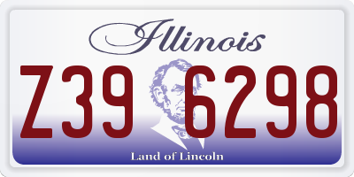 IL license plate Z396298