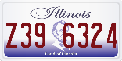 IL license plate Z396324