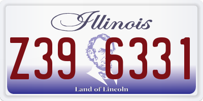 IL license plate Z396331