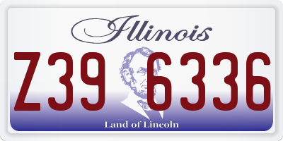 IL license plate Z396336