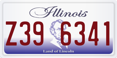 IL license plate Z396341