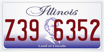 IL license plate Z396352