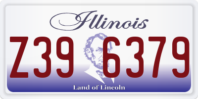 IL license plate Z396379