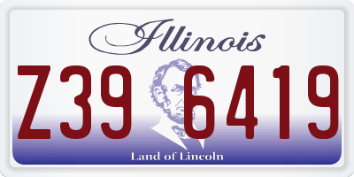 IL license plate Z396419