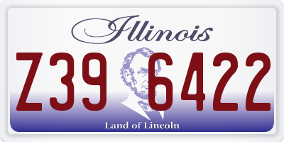 IL license plate Z396422