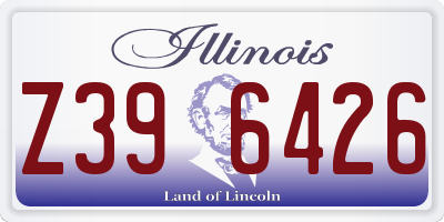 IL license plate Z396426