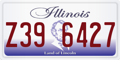 IL license plate Z396427